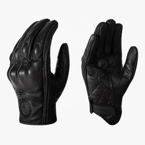 MOTOWOLF MDL-0302 — Gants moto en cuir (perforés, mi-saison)