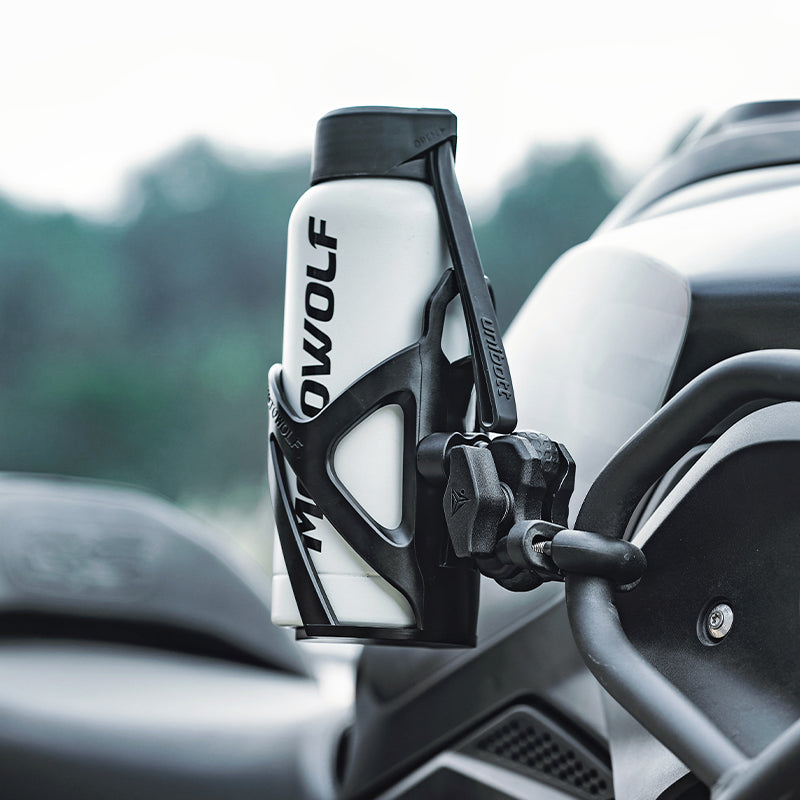MOTOWOLF MDL-3536 — Porte-gobelet 360° (guidon)