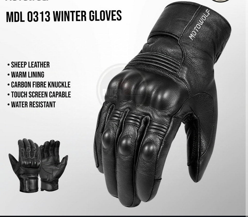 MOTOWOLF MDL-0313 — Gants moto sport, respirants & tactiles