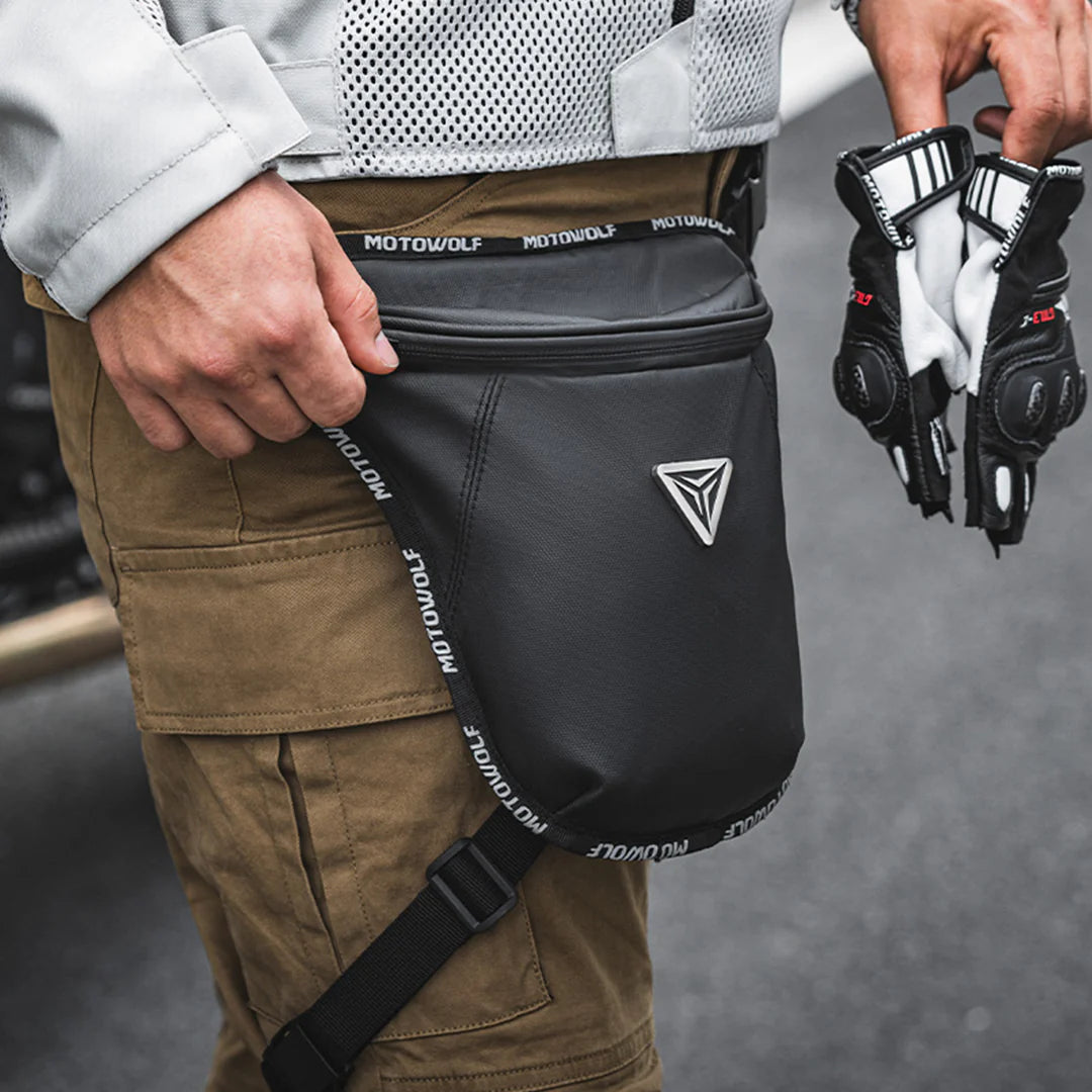 MOTOWOLF Sac de cuisse moto étanche