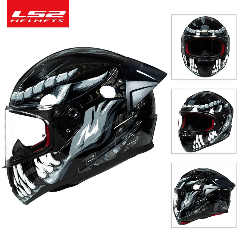 LS2 FF300 — Casque intégral route (Graphic “Monster”)