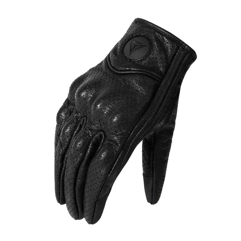 MOTOWOLF MDL-0302 — Gants moto en cuir (perforés, mi-saison)