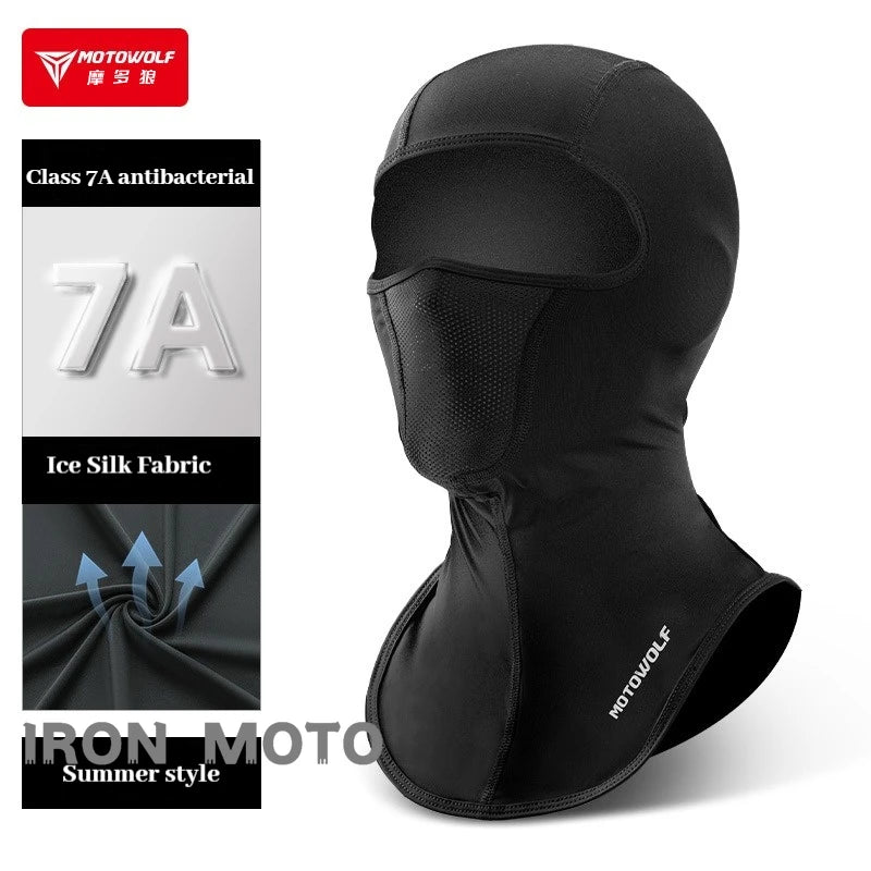 MOTOWOLF FM1-C — Cagoule respirante sous-casque