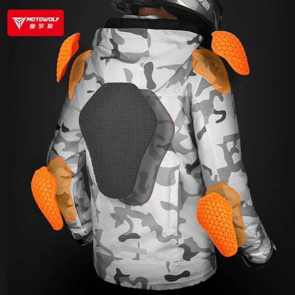 MOTOWOLF — Veste de moto textile