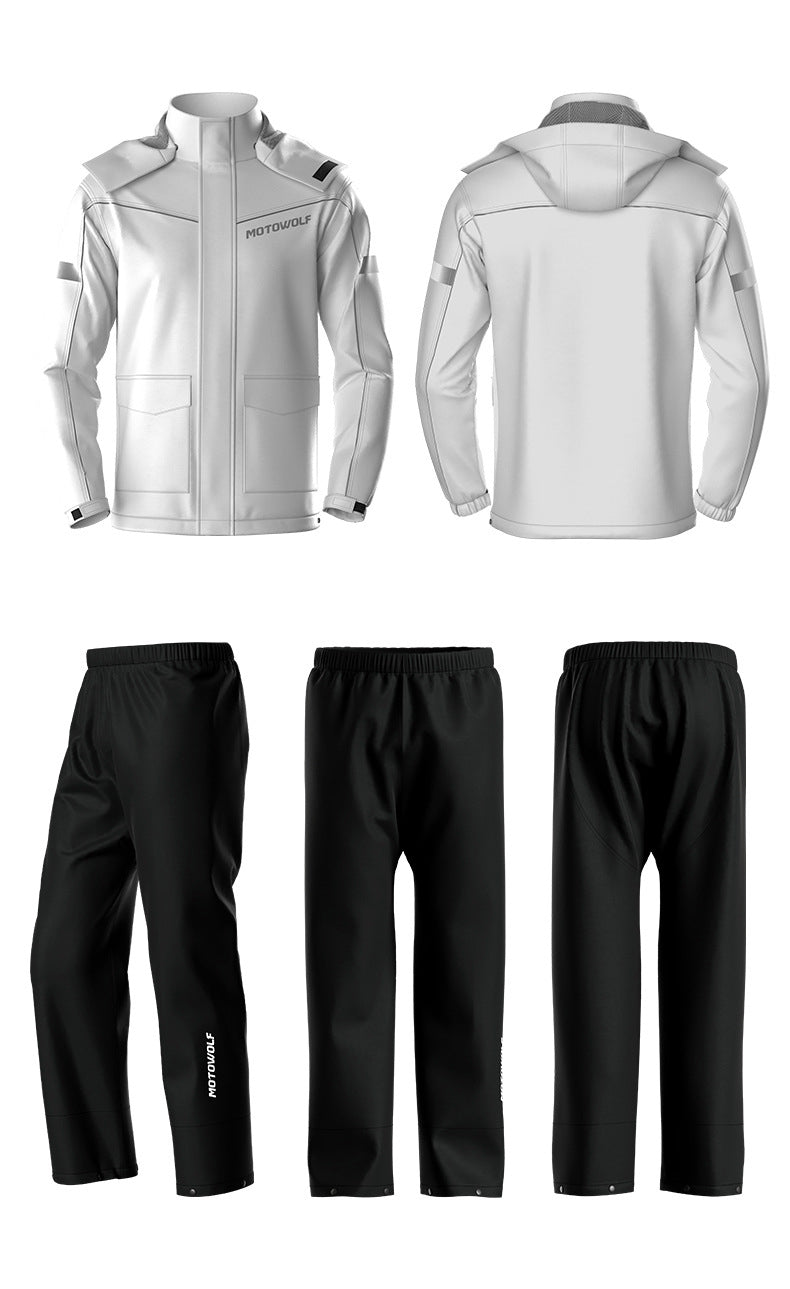 MOTOWOLF  Ensemble de pluie moto
