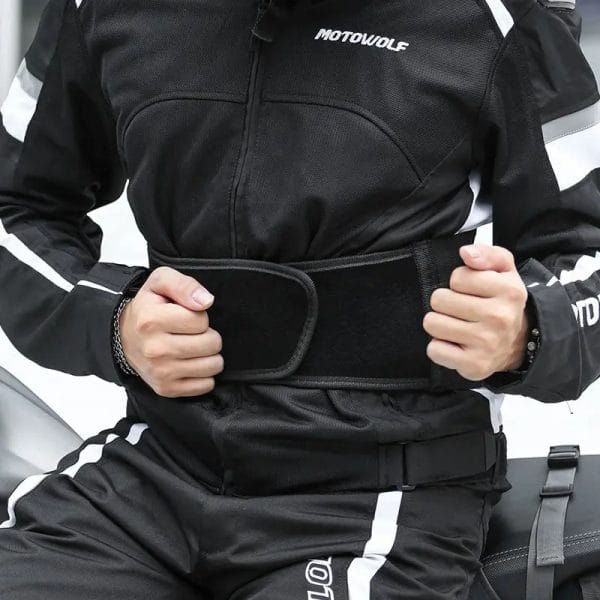 MOTOWOLF MDL-1028 — Protection de dos moto (CE)