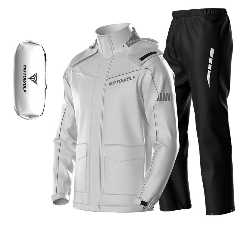 MOTOWOLF  Ensemble de pluie moto