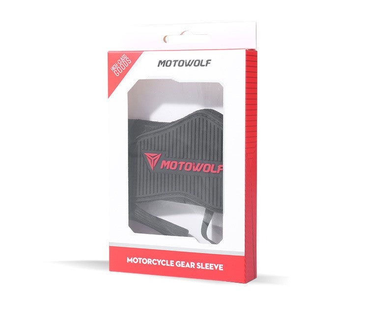 MOTOWOLF MDL-1907 — Protège-chaussure pour sélecteur (shift pad)