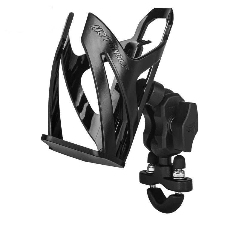 MOTOWOLF MDL-3536 — Porte-gobelet 360° (guidon)