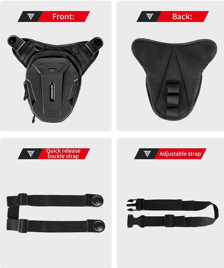 MOTOWOLF MDL-0718 — Sac de jambe moto (leg bag)